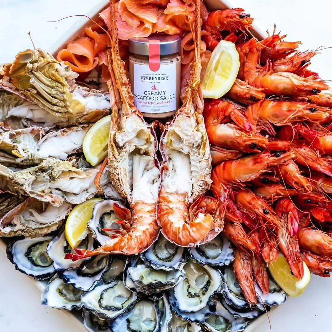 Seafood platter Steve Costi seafood