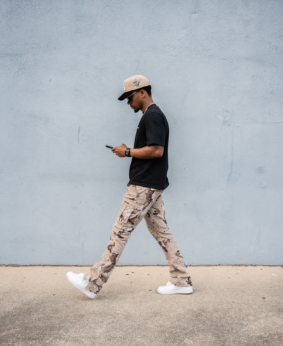 Desert Camo Flare Pants